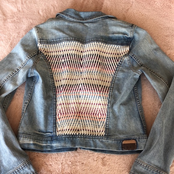 SOLD Roxy Dancing Shores Jean Jacket - Picture 5 of 6